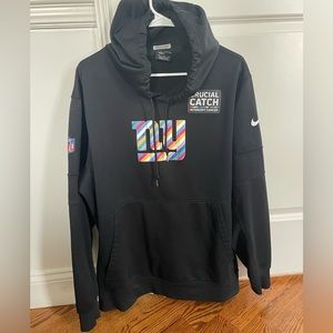 Mens New York giants sweatshirt- official team gear- crucial catch